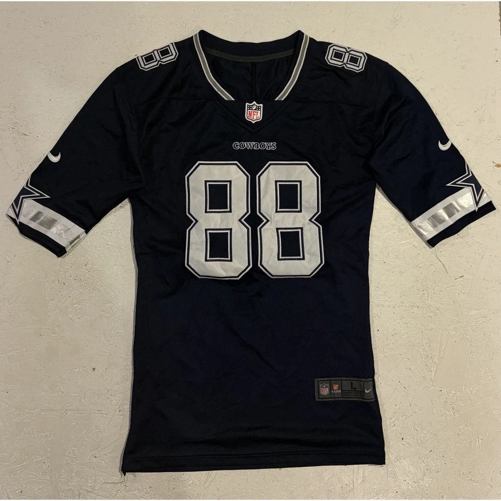 Nike NFL Womens Dallas Cowboys‎ Dez Bryant Stitched Jersey Size Large Authentic